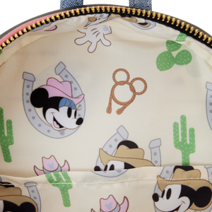 Loungefly DISNEY WESTERN MICKEY MOUSE COSPLAY MINI BACKPACK