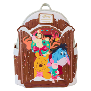 Loungefly Winnie The Pooh & Friends Christmas Greetings Light Up Mini Backpack