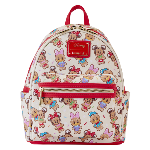 LF DISNEY MICKEY AND FRIENDS GINGERBREAD COOKIE AOP EAR HOLDER MINI BACKPACK