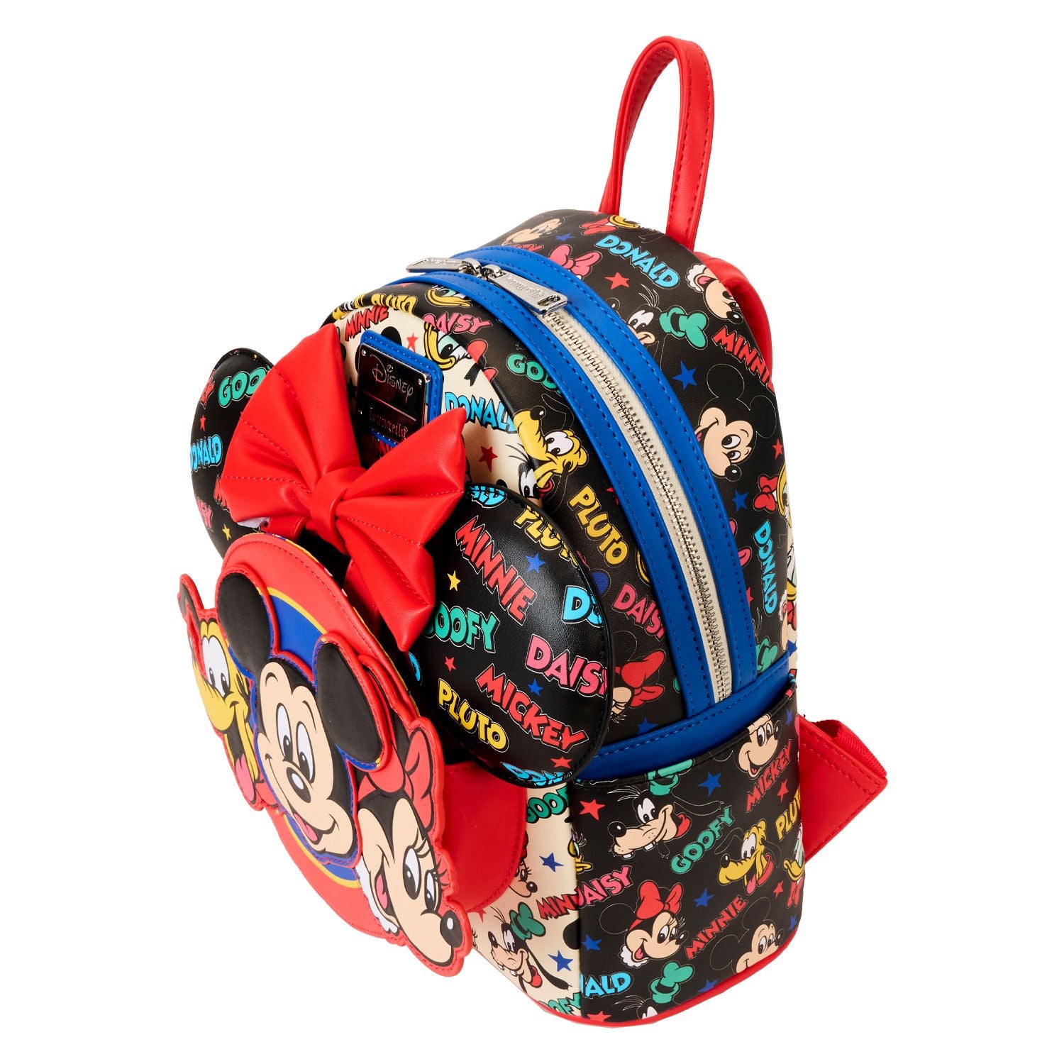 LIOUNGEFLY DISNEY MICKEY AND FRIENDS CLASSIC EAR HOLDER MINI BACKPACK