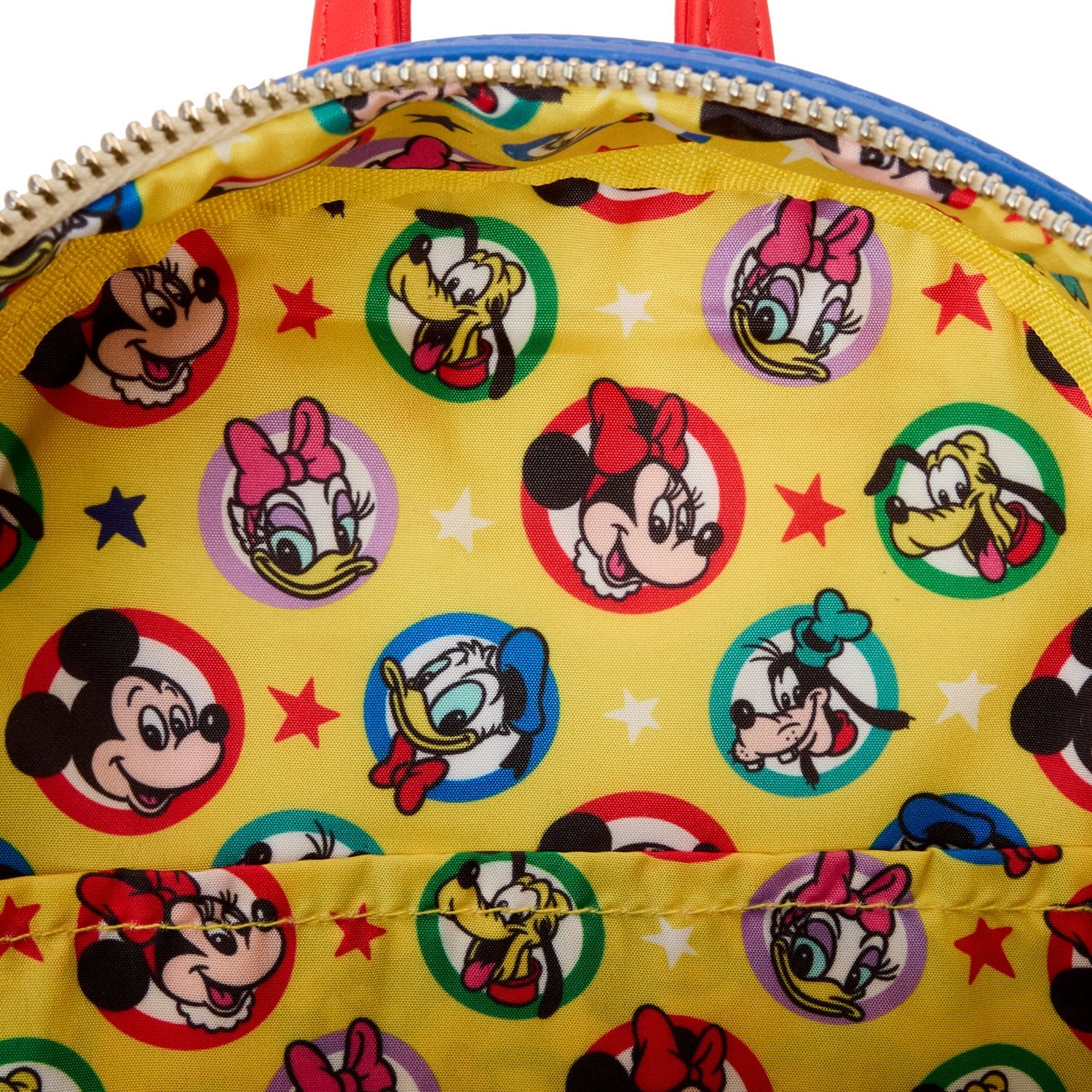 LIOUNGEFLY DISNEY MICKEY AND FRIENDS CLASSIC EAR HOLDER MINI BACKPACK