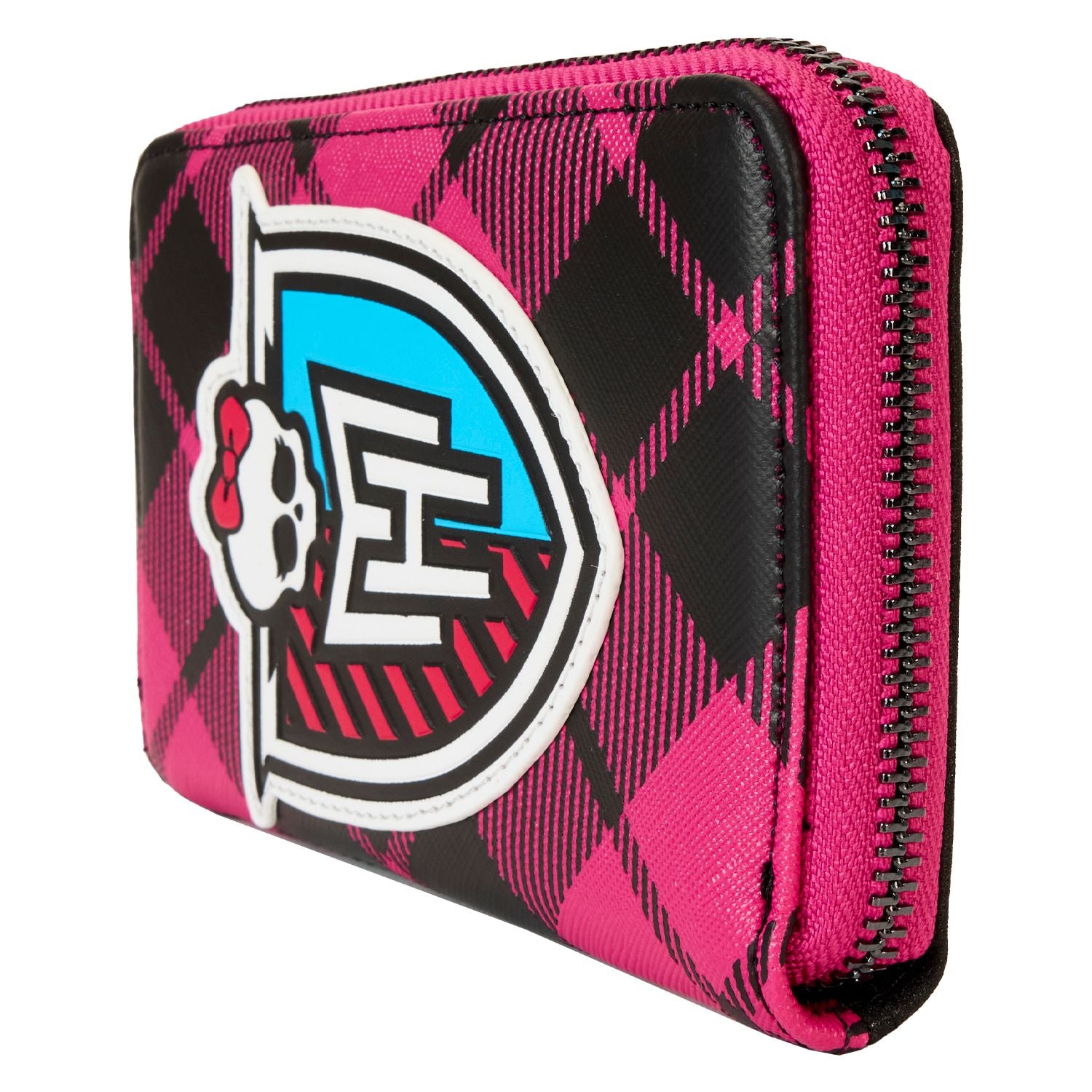 LF MATTEL MONSTER HIGH CREST ZIP AROUND WALLET