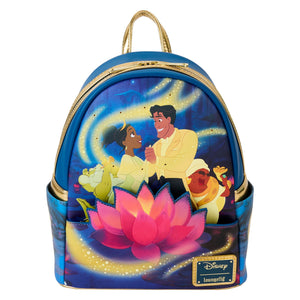 LOUNGEFLY DISNEY PRINCESS AND THE FROG 15TH ANNIVERSARY MINI BACKPACK