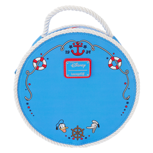 LOUNGEFLY Donald Duck 90th Anniversary Lenticular Crossbody Bag