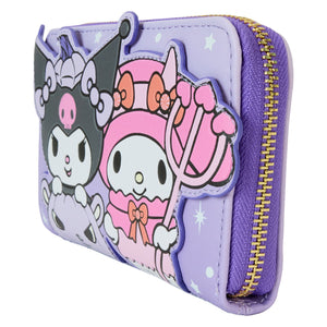 LF SANRIO KUROMI PUPKIN ZIP AROUND WALLET