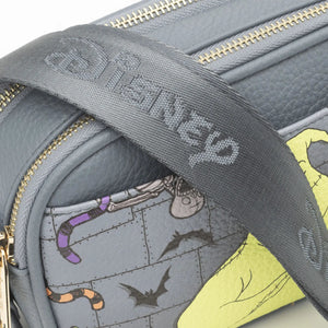 Oogie Boogie Double Zipper Crossbody/Shoulder Bag