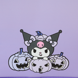 LF SANRIO KUROMI PUMPKIN MINI BACKPACK