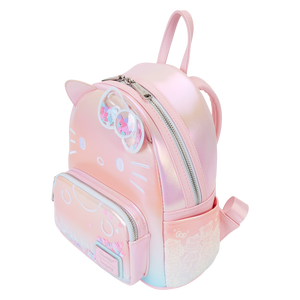 LOUNGEFLY Sanrio Hello Kitty 50th Anniversary Clear & Cute Cosplay Mini Backpack