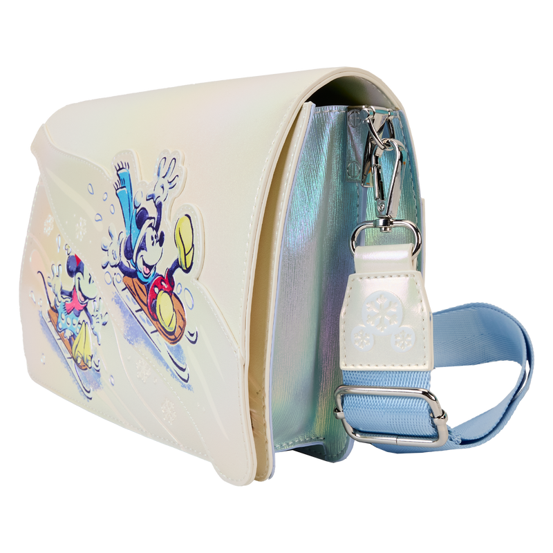 Loungefly Mickey & Friends Winter Wonderland Crossbody Bag