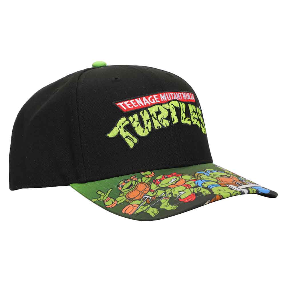 Teenage Mutant Ninja Turtles Classic Pre-Curved Bill Snapback