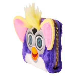 Furby Plush Cosplay Lenticular Zip Around Wallet