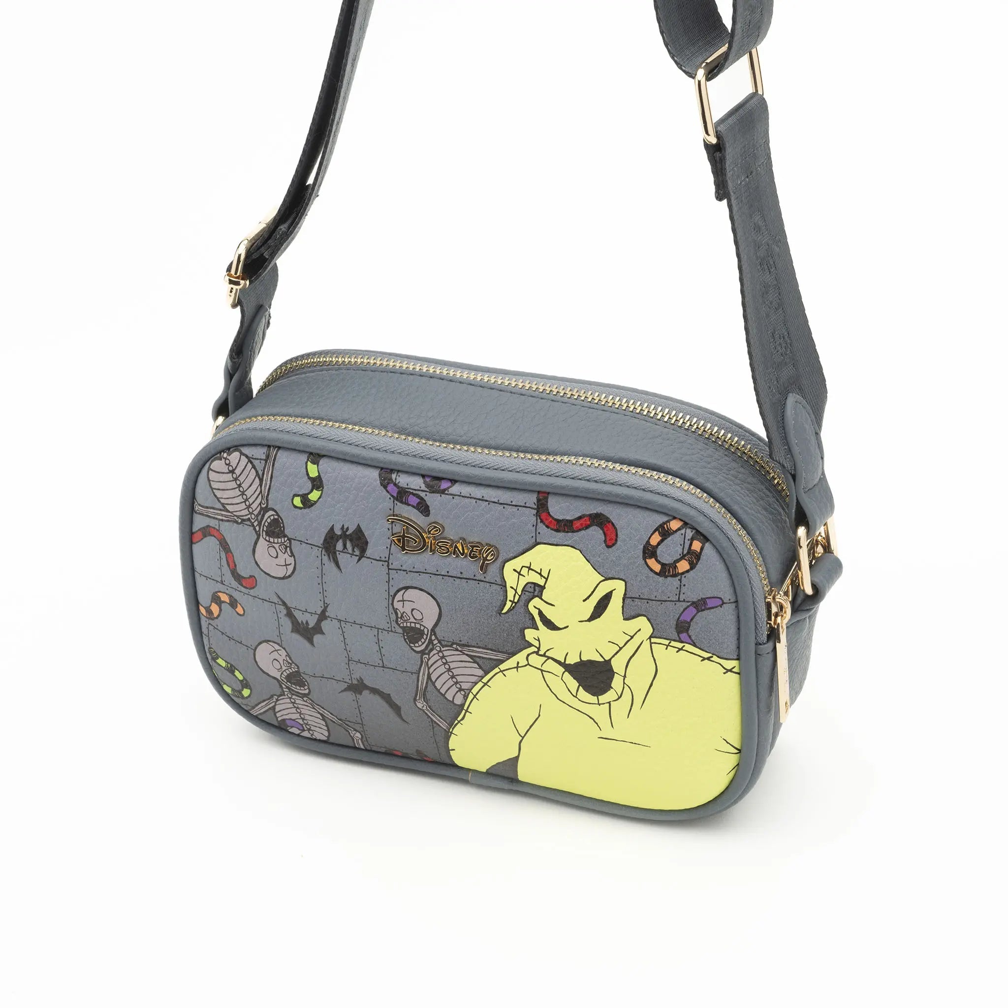 Oogie Boogie Double Zipper Crossbody/Shoulder Bag