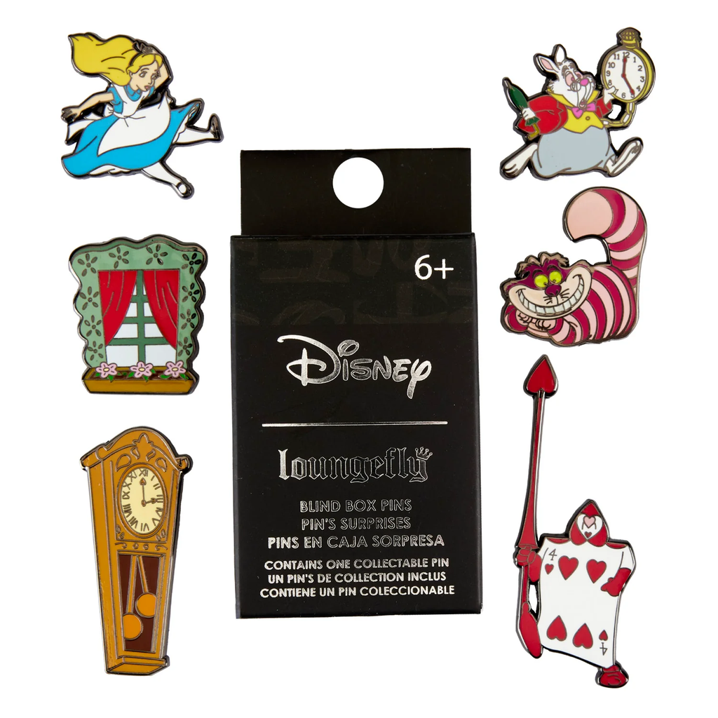 Loungefly Disney Alice in Wonderland Blind Box Pins