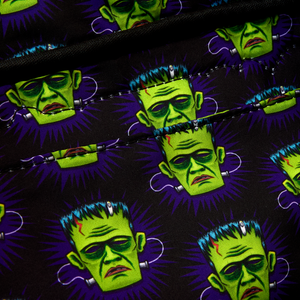 Loungefly UNIVERSAL MONSTERS FRANKENSTEIN NEON MASK MINI BACKPACK