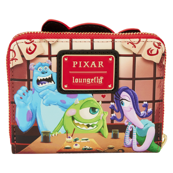 Loungefly DISNEY MONSTERS INC BOO TAKEOUT ZIP AROUND WALLET