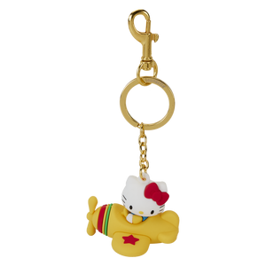 Loungefly HELLO KITTY 50TH ANNIVERSARY CLASSIC FIGURAL SILICONE KEYCHAIN