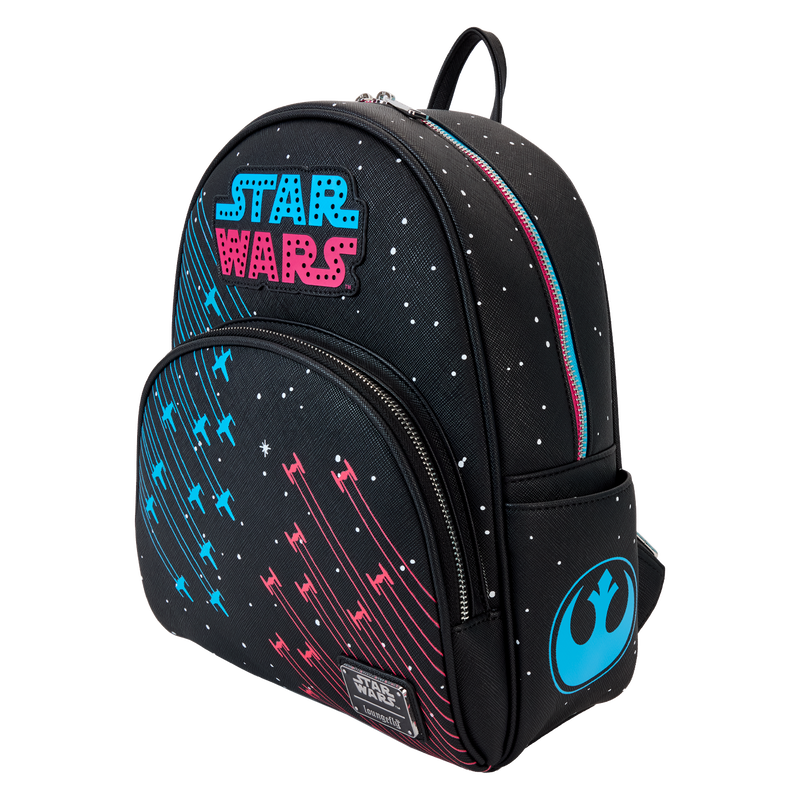 Loungefly Star Wars Rebels vs Empire Galactic Light Up Glow Mini Backpack