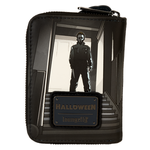 LOUNGEFLY HALLOWEEN MICHAEL MYERS ZIP AROUND WALLET