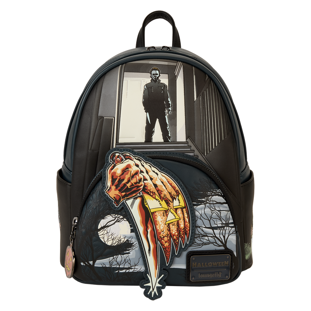 LOUNGEFLY HALLOWEEN MICHAEL MYERS MINI BACKPACK