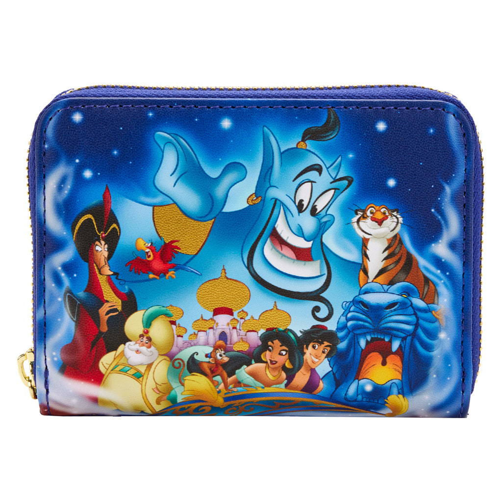 Loungefly Disney Aladdin 30th Anniversary Zip-Around Wallet