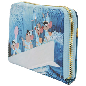 Loungefly Disney Cinderella Princess Scene Zip-Around Wallet