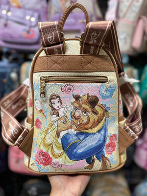 New Belle Beauty and the Beast Leather Mini Backpack