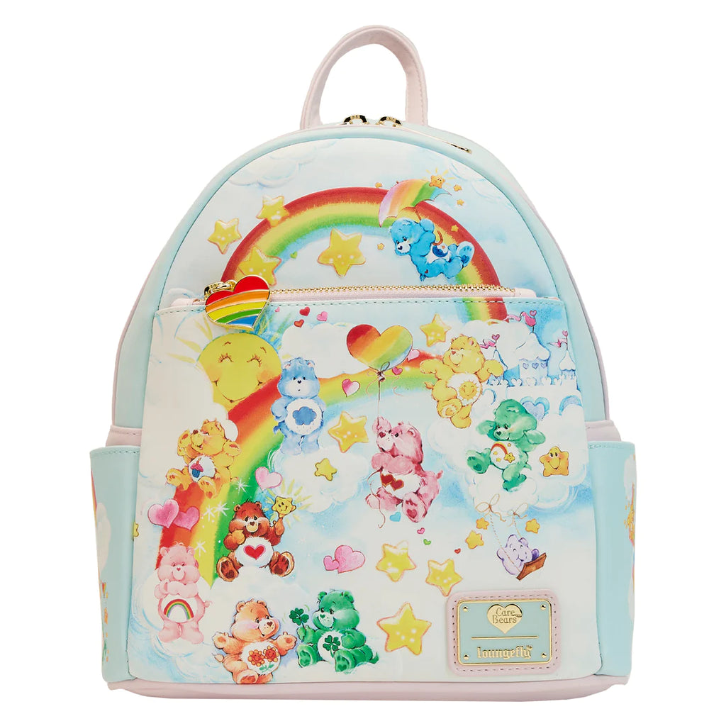 CARE BEARS CLOUD PARTY GLOW IN THE DARK MINI BACKPACK