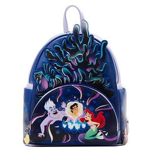 The Little Mermaid Ursula Lair Glow Mini Backpack