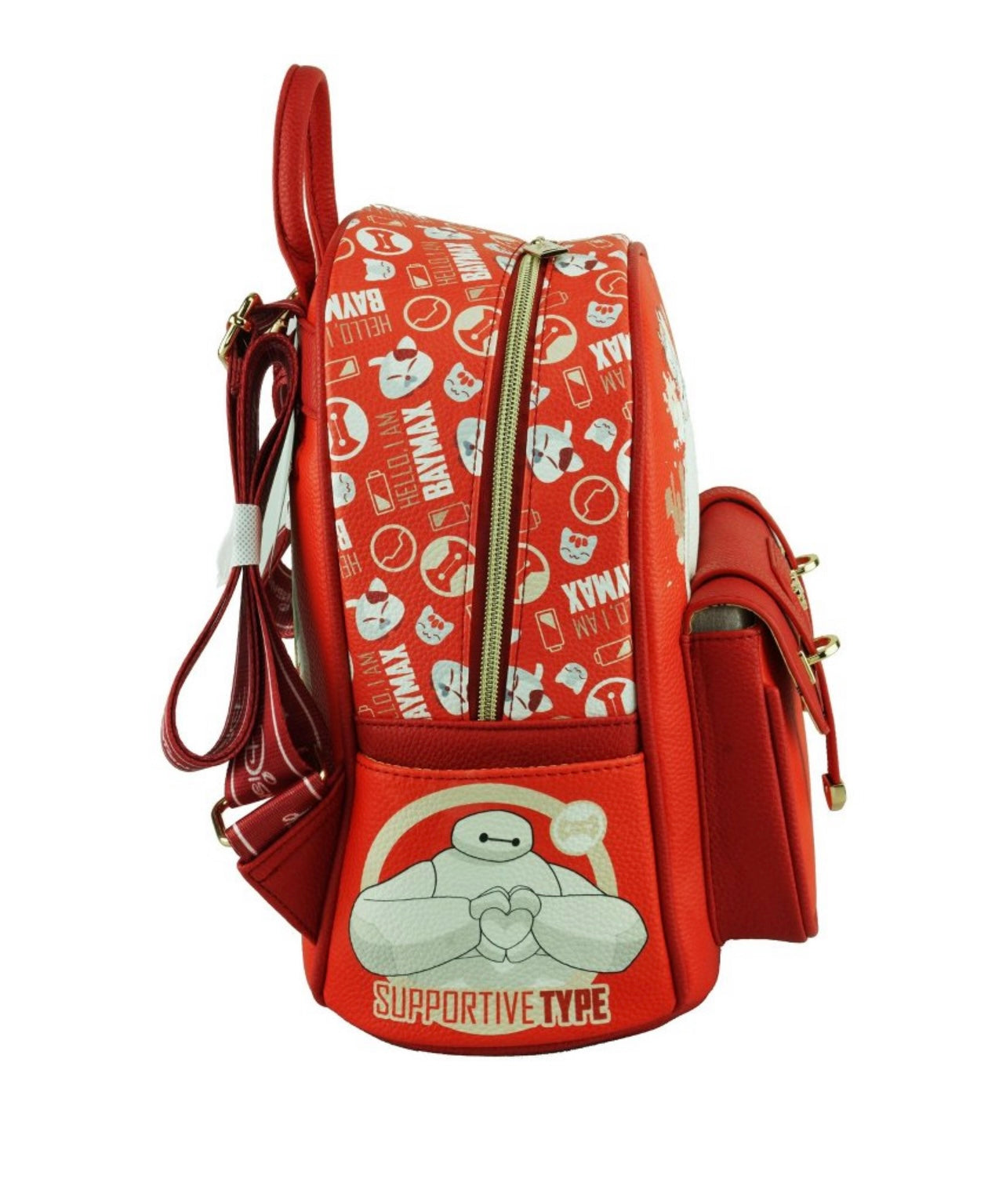 Disney Big Hero 6 Baymax Hearts Valentines Mini Backpack NEW | eBay