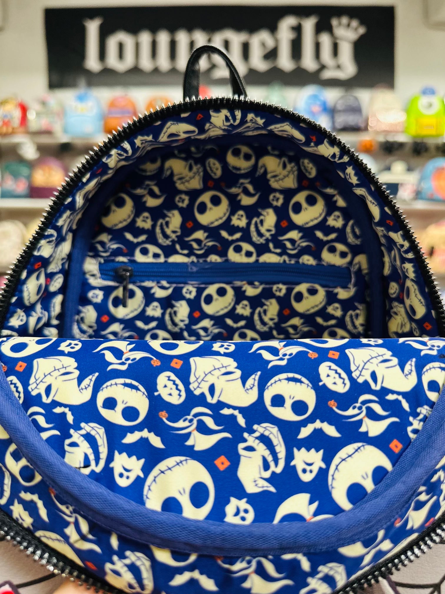 Awesome Collectibles Loungefly Exclusive Nightmare Before Christmas Family Chibi Mini Backpack