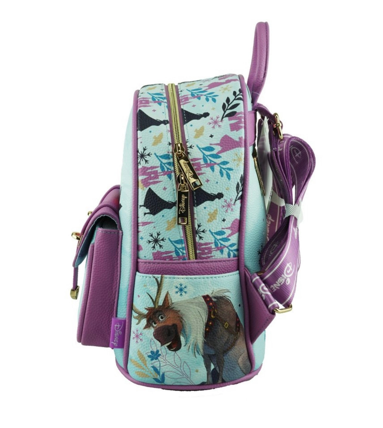 New Frozen Leather Mini Backpack