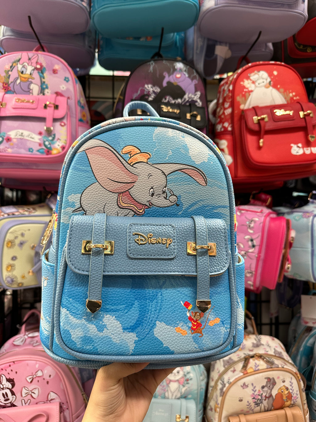New Dumbo Leather Mini Backpack