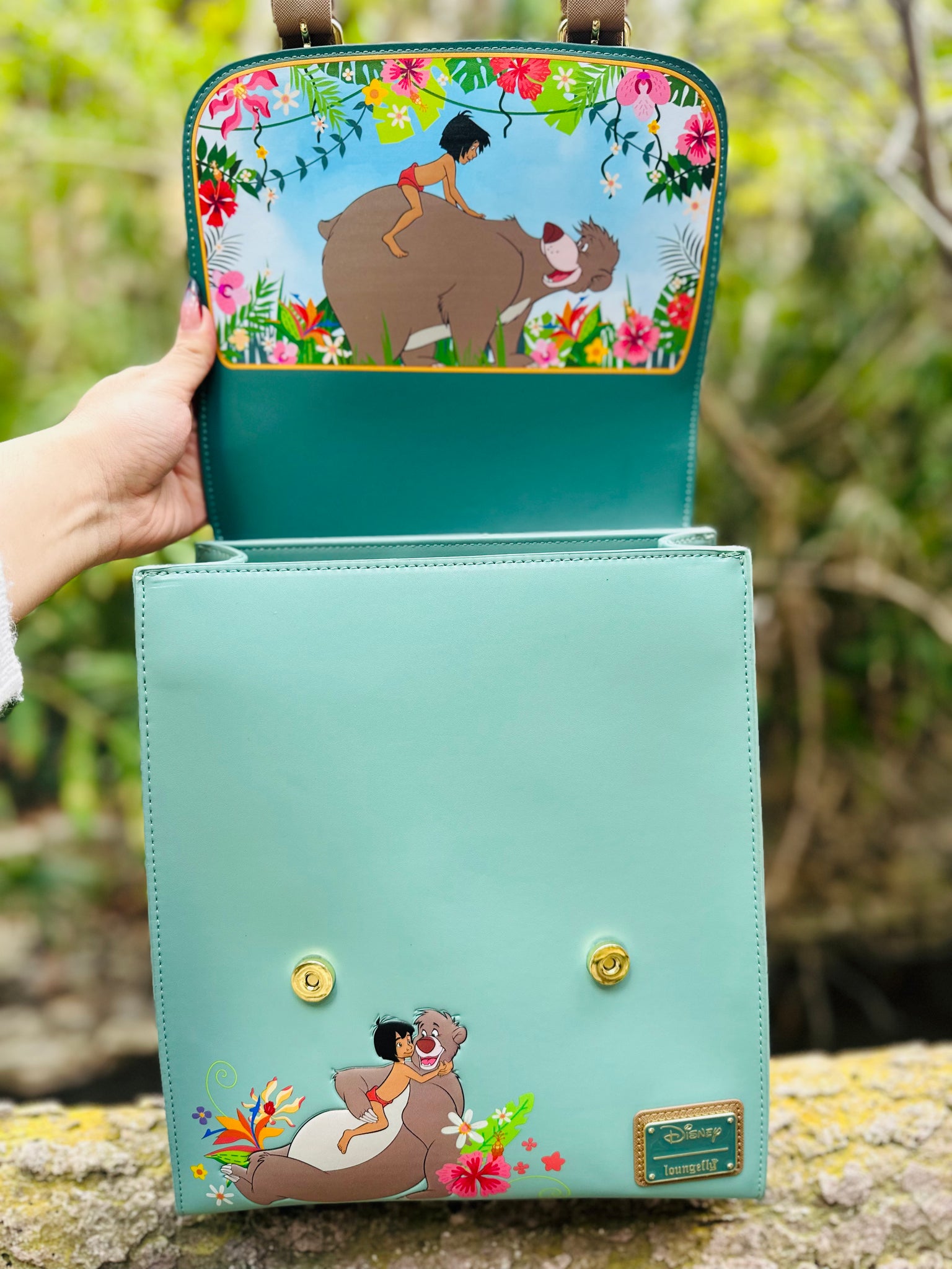 Loungefly Exclusive “Jungle Book” Mini Satchel backpack- Awesome Collectibles Exclusive