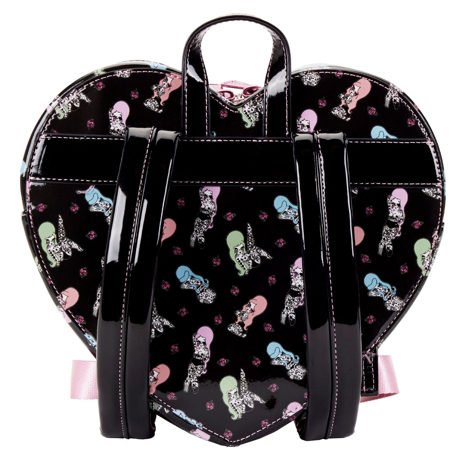 LF VALFRE DOUBLE HEART MINI BACKPACK