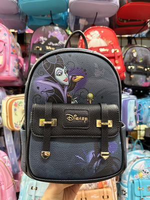 Loungefly Disney Maleficent mini backpack and wallet 