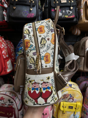 New Alice and Wonderland Leather Mini Backpack