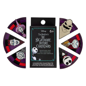 Loungefly The Disney Nightmare Before Christmas Oogie Boogie Wheel Blind Box Pin